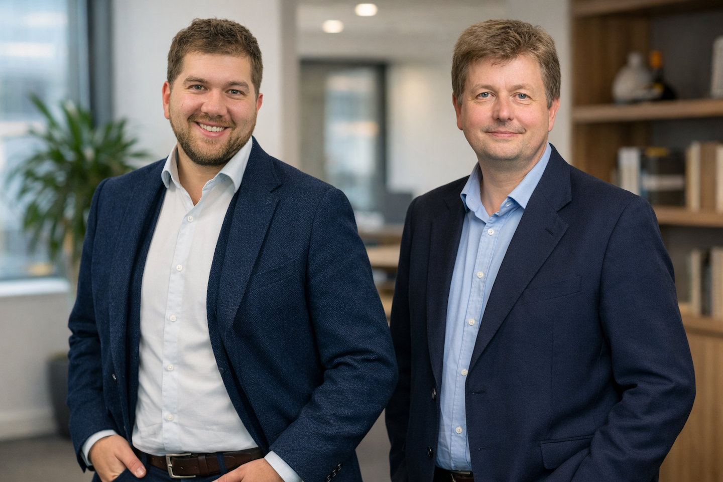 VeriGroup co-founders: from left, Tom Fitzgerald, Andrew Jackson-Proes VeriGroup co-founders: from left, Tom Fitzgerald, Andrew Jackson-Proes